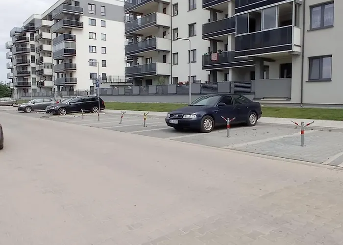 Nowoczesny Dwupokojowy Apartament Bridget Z Parkingiem